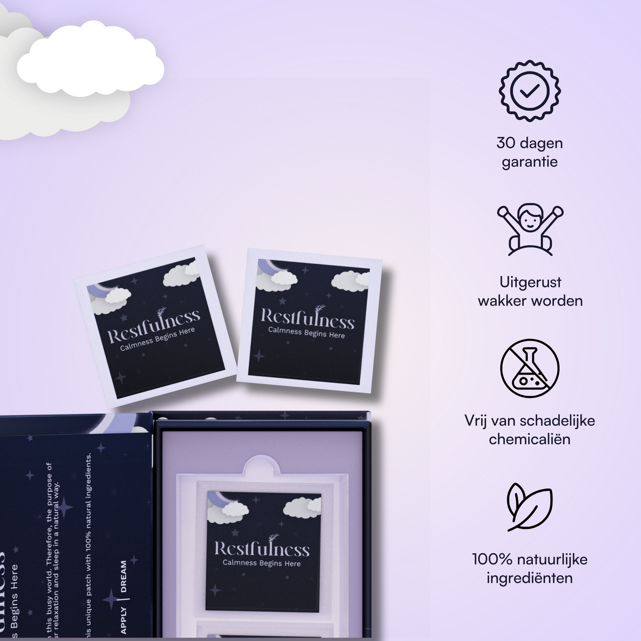 Parches para dormir Restfulness