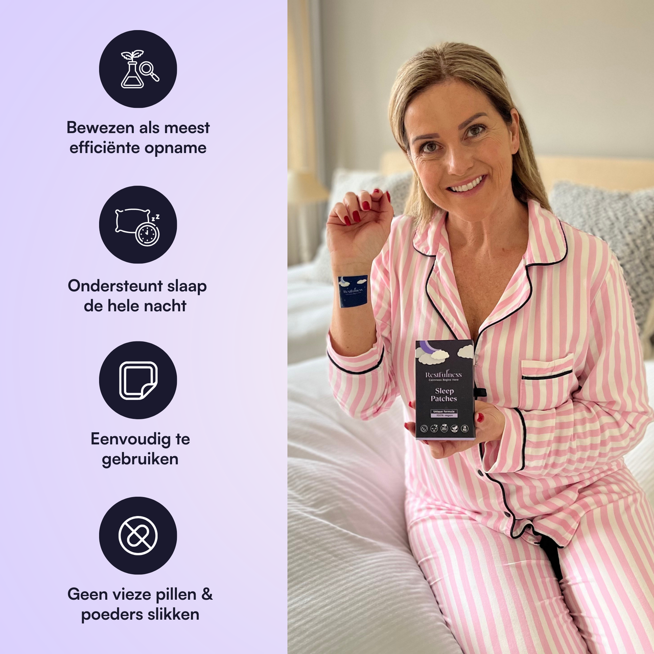 Parches para dormir Restfulness
