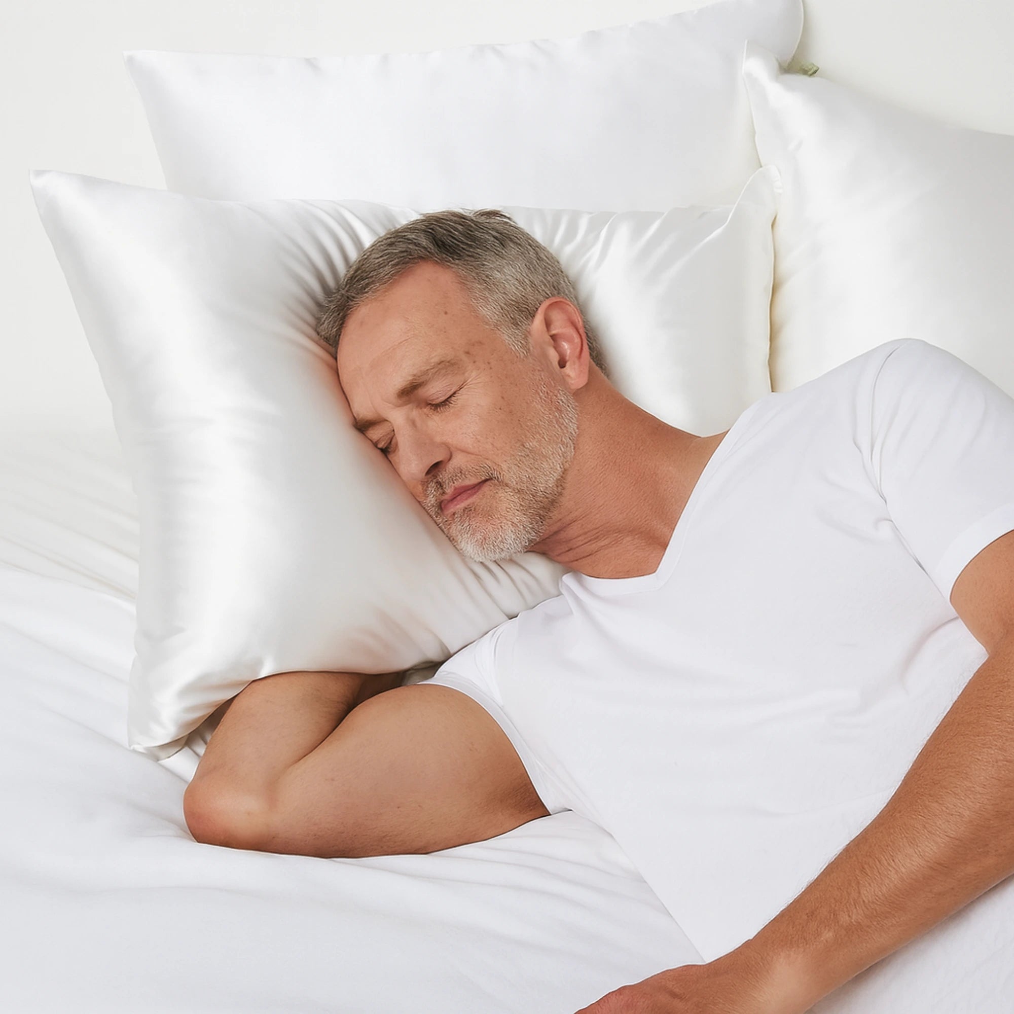 Funda de almohada de seda